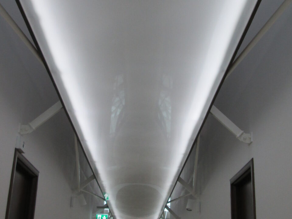 Intrados pasarela Transavia